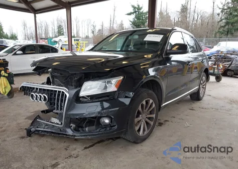 2013 Audi Q5 2.0T Premium z USA, uszkodzony, nr VIN WA1CFAFP2DA011985